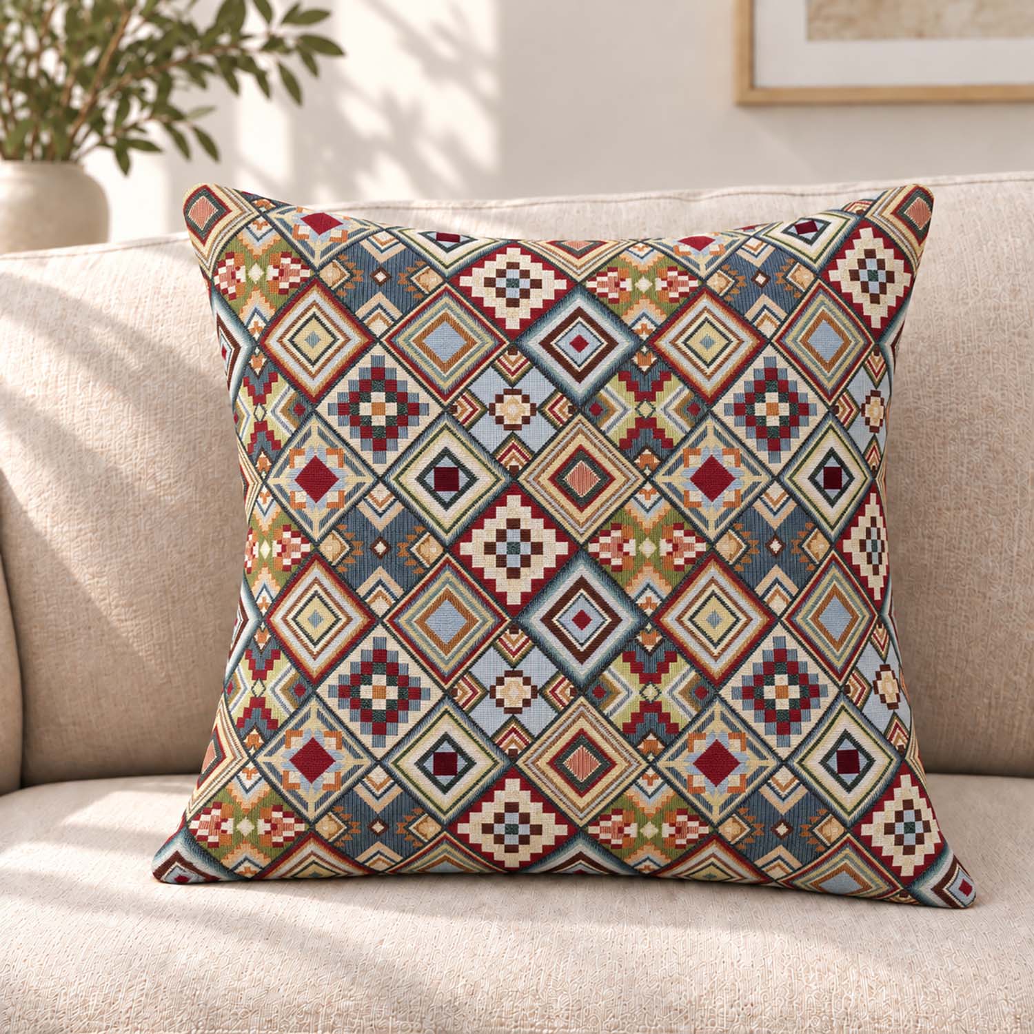 Lesvos – Gobelin Cushion Cover 45×45 cm