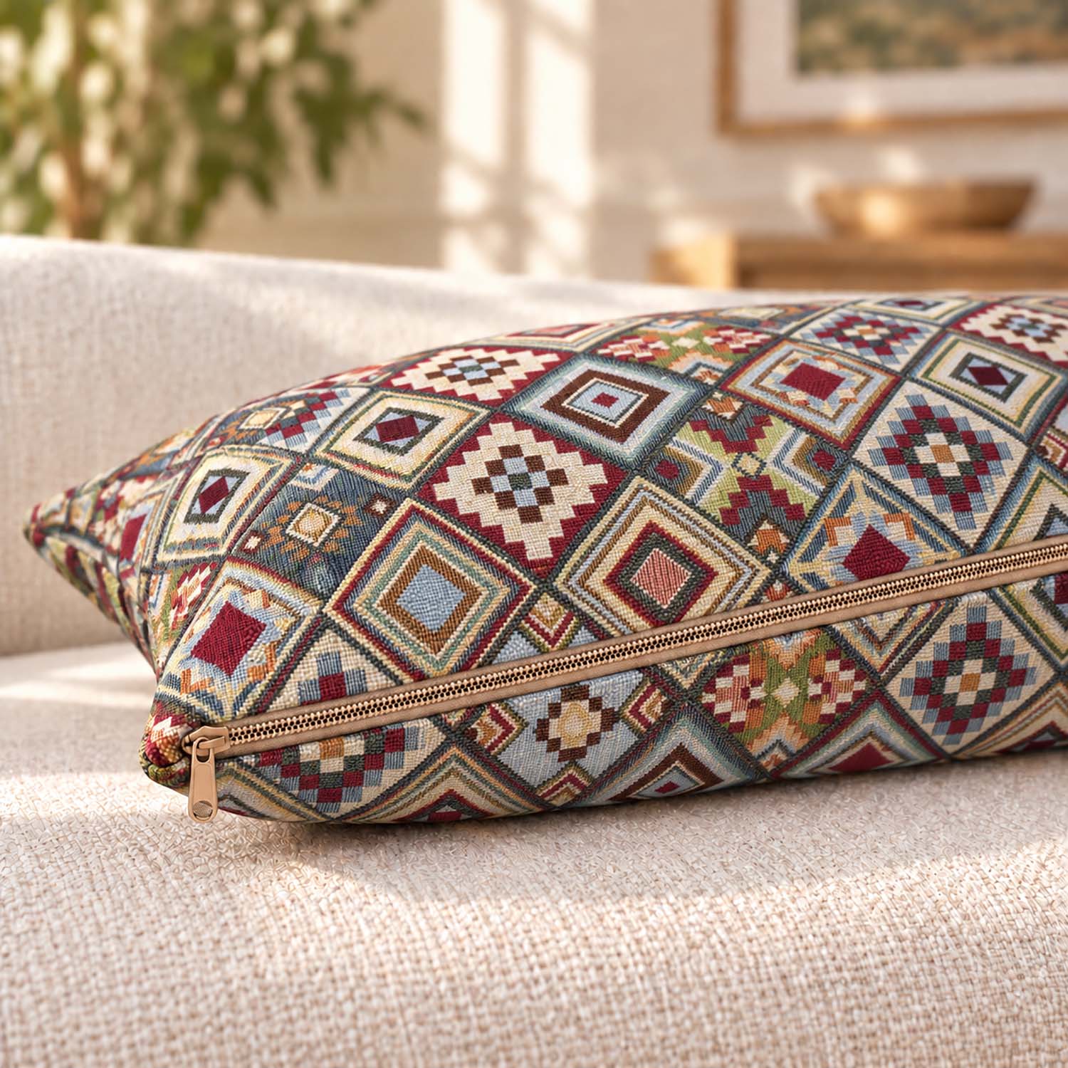 Lesvos – Gobelin Cushion Cover 45×45 cm - Image 2