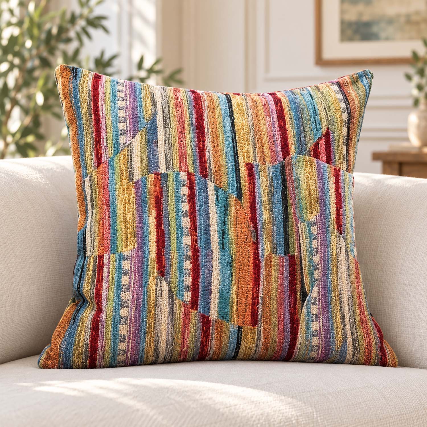 Milos – Gobelin Cushion Cover 45×45 cm